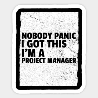 Awesome Project Manager Sticker